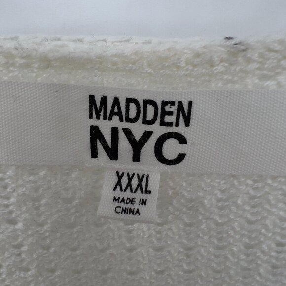 Madden NYC Plus Cut-Out Ring Detail Crochet Mini Dress Women's XXXL - Picture 7 of 9